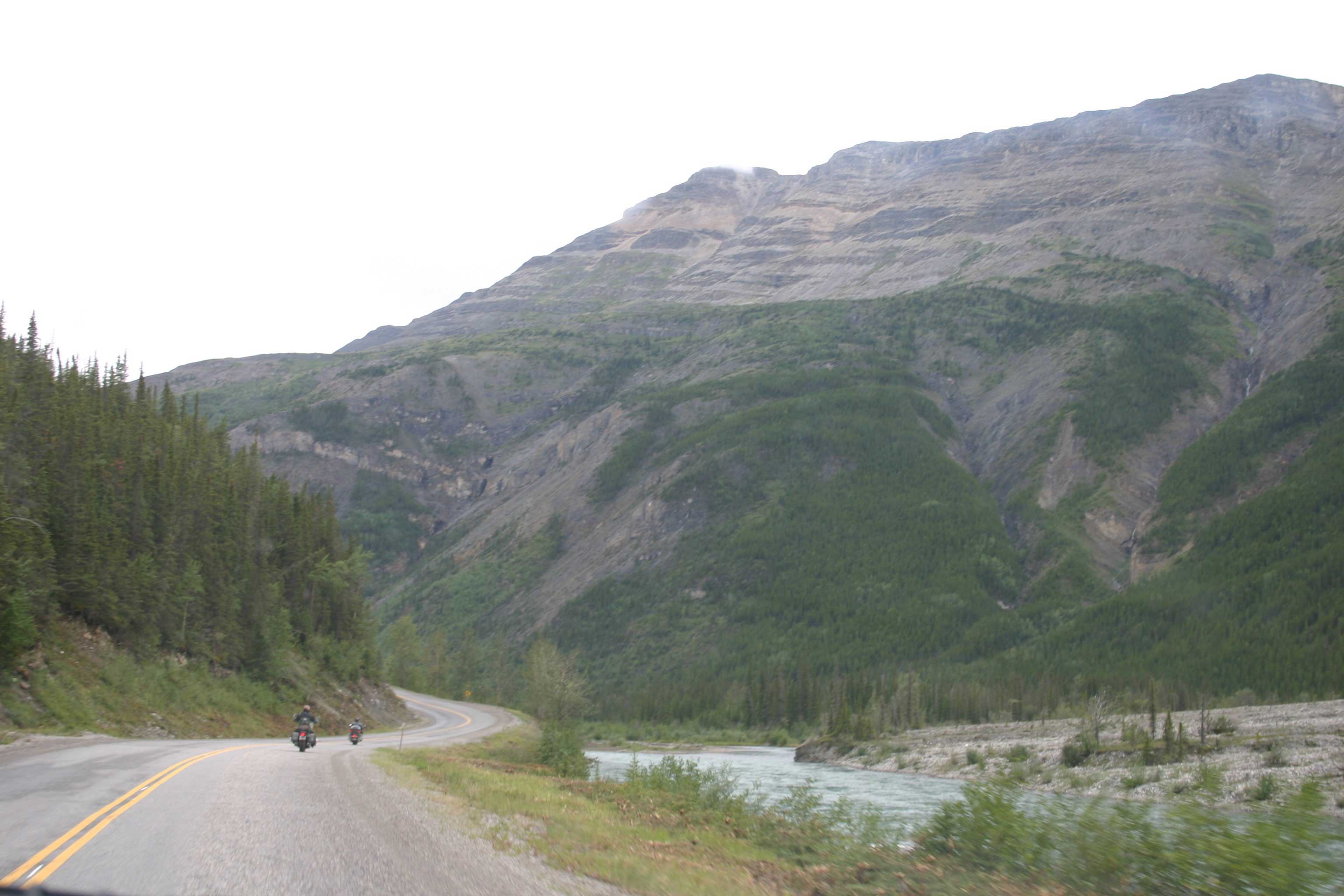 6. Toad River, BC to Teslin, YT (363 miles)